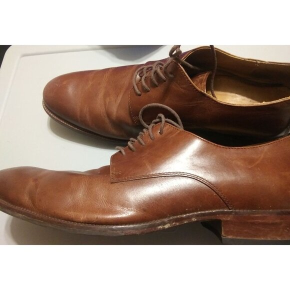Cole Haan Men's size 10 brown leather oxford dress shoes - Picture 4 of 8